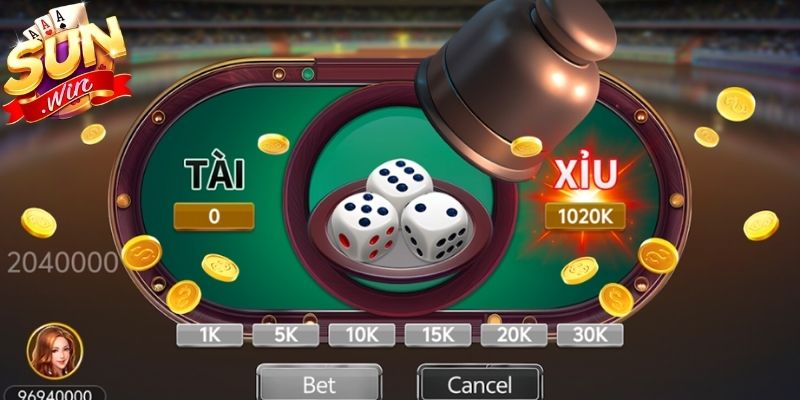 Game tài xỉu siêu tốc Sunwin cực hot hiện nay